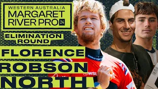 John John Florence, Callum Robson, Otis North | Western Australia Margaret River Pro 2024