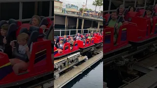 Incredicoaster at Disney’s California adventure #disney #pixarpier ￼￼￼