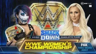 Asuka vs Charlotte Flair 2023- WWE Women's Championship Match | WWE Smackdown 2023 | WWE 2K23 PS5