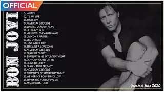 Bon Jovi Best Hits Playlist 2020 - Bon Jovi Greatest Hits Full Album