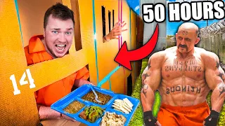 50 HOURS in BOX FORT MAXIMUM SECURITY PRISON!