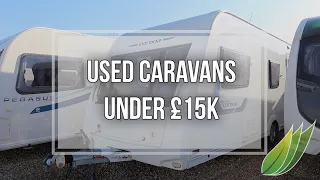 Buying second hand caravans under £15,000