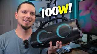 The LOUD, Portable Outdoor Speaker! DOSS Extreme Boom+