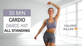 30 Min All Standing Cardio HIIT DANCE Workout | Burn Up to 400 Calories | To the Beat, SUPER FUN