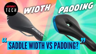 "What's More Important Saddle Width Or Padding?" | #AskGMBNTech