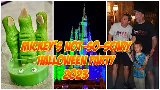 NEW Food At Mickey's Not-So-Scary Halloween Party 2023 | Boo To You Parade | Disney's Magic Kingdom