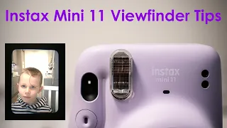 Fujifilm Instax Mini 11 Viewfinder Tips and Tricks