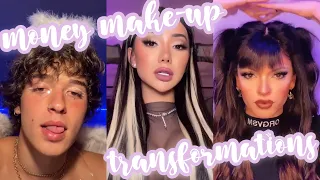 money (cardi b) make-up transformation | tiktok compilation