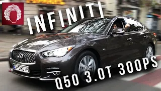 Infiniti q50 3.0t 300лс | Турбо-пушка на заднем приводе!