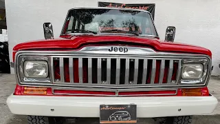 Jeep Wagoneer 1981 restaurado excelente placas auto antiguo ¡VENDIDO! en @autoconceptousedcars