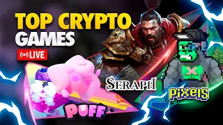 Seraph in the Darkness gameplay Crypto play to earn ARPG like Diablo!