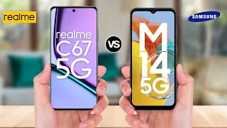 Realme C67 5G vs Samsung Galaxy M14 5G || Price | Review