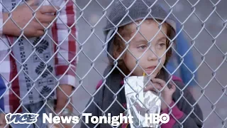 The Migrants Trapped Below An Overpass In El Paso (HBO)