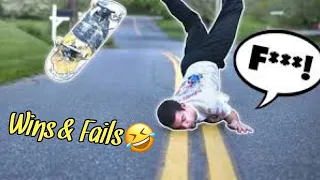 Try Not To Laugh Watching Funny Skateboarding Moments 😂🛹 | Wins & Fails MUST WATCH!!🔥