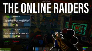 How We ONLINE RAIDED All of Our Enemies - Rust Console Edition