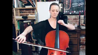 “In the Bleak Midwinter” by Gustav Holst, solo cello version