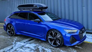 Audi RS 6 Epic 2500 mile Euro Road Trip | 4k