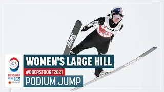 Sara Takanashi | Silver | Women’s Large Hill | 2021 FIS Nordic World Ski Championships
