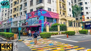 [4K] FORBES TOWN CENTER & BURGOS CIRCLE BGC TAGUIG 2022 - Relaxing Morning Walk 🇵🇭