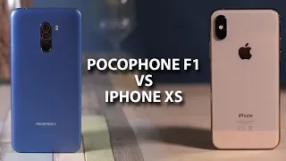 Pocophone F1 против iPhone Xs — самый дешевый против самого дорогого флагмана!