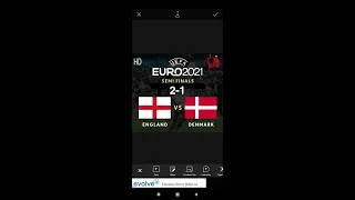 England vs Denmark-All Goals & Extended highlights | Euro 2021