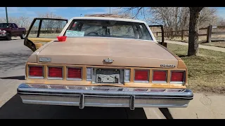 1980 Caprice Classic - Box Chevy 305 5.0 V8 "Before"