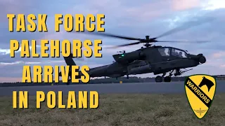 U.S. Cavalry Task Force Palehorse Arrives in Poland