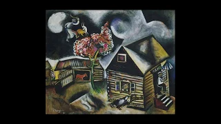 Марк Шагал - Евреи летают.  Marc Chagall - Jews are flying.