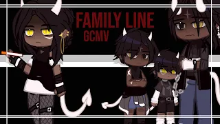 ‘`☆⬥ 〰️}☆- 🎼 |{ Family Line }| 🎼 -☆{〰️⬥☆`’ [|/ Gacha Club |] GCMV