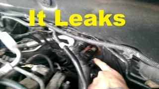 Repairing Holden Cruze Heater Hose Leaks