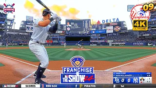 MLB The Show 24 New York Yankees vs Tampa Bay Rays - Franchise Mode #9 - Gameplay PS5 4K 60FPS