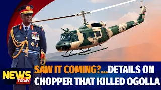REVEALED! History Of U.S. Made Helicopter That Killed General Francis Ogolla,Chief Of Defence Forces