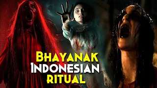 Real Scariest Indonesian Ritual OF Hong Gui GHOST | PEREMPAUN BERGAUN MERAH - Explained In Hindi