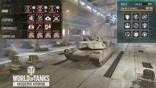 M1A2 Abrams. 17.9K Damage, 10 kills. World of Tanks Console