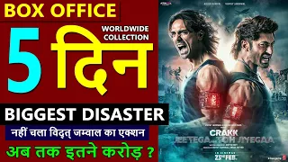 Crakk box office collection day 5, crakk worldwide collection, crakk total collection