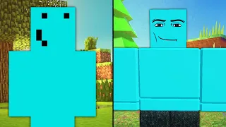 🟨Eu Recriei o Minecraft no Roblox