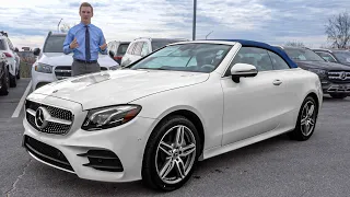 NEW 2020 Mercedes-Benz E 450 Cabriolet Convertible tour with Austin