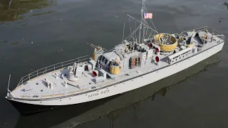 Fairmile D motor torpedo boat 605 | 1/24 scale