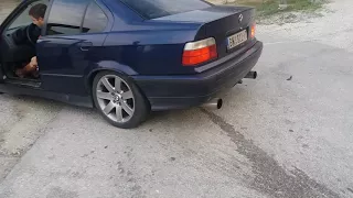 BWM E36 325TD - Burnout Sound Smoke StraightPipe