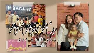 Baby Amara 1st Birthday @ Limbaga 77 Cafe Restaurant