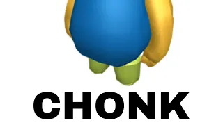 The chonk chart (Roblox caracter)