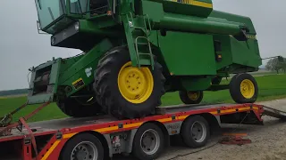 Свіжопривезений комбайн John Deere 1065 , як новий 1700м/г !!! ідеальний стан!!