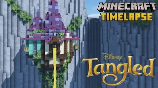 Rapunzel's Tower from Tangled - Minecraft Timelapse