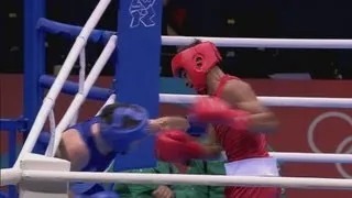 Full Replay Alvarez Estrada v Nevin - Boxing Men's Bantam Semi-Final - London 2012 Olympics