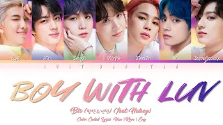 BTS (방탄소년단) - 'BOY WITH LUV' feat Halsey Color Coded Lyrics Han|Rom|Eng