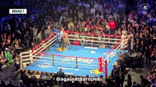 CRAZY ROUND 7! Haney vs. Garcia (Ref Goes Crazy)