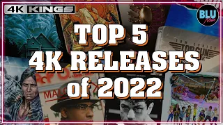 TOP 5 4K & BLU-RAY OF 2022 | 4K Kings Discuss Their Favorite Blu & 4K Releases of the Year!