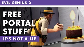 Evil Genius 2 | Portal Invades Your Lair! [FREE PACK] Plus NEW Mechanical Minions DLC
