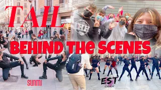 HOW DO WE RECORD A KPOP IN PUBLIC? | SUNMI (선미) _ TAIL (꼬리) EST CREW from Barcelona