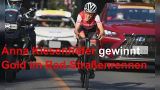 Anna Kiesenhofer gewinnt Gold im Rad-Straßenrennen